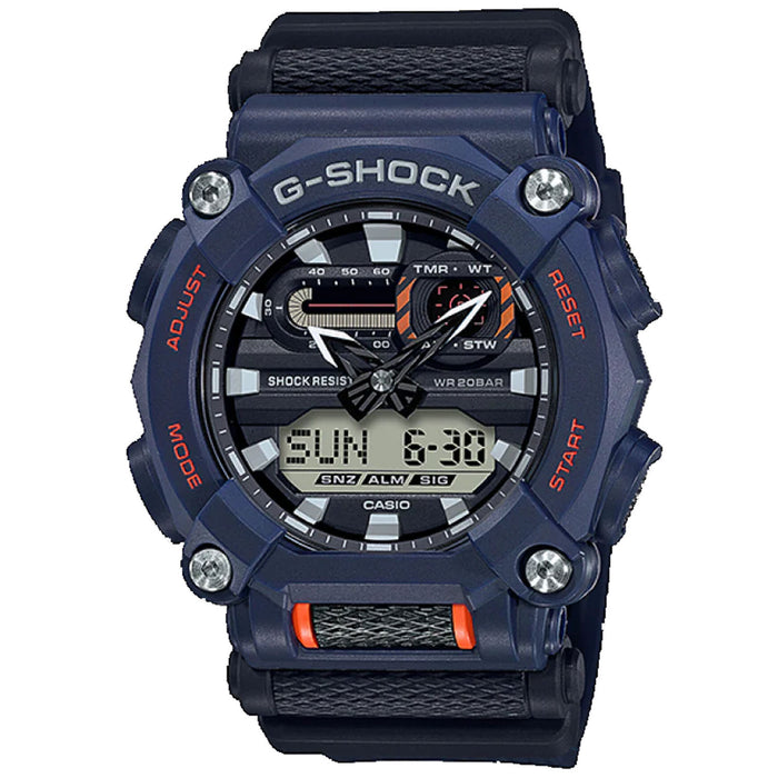 Casio Men's Classic Blue Dial Watch - GA900-2A