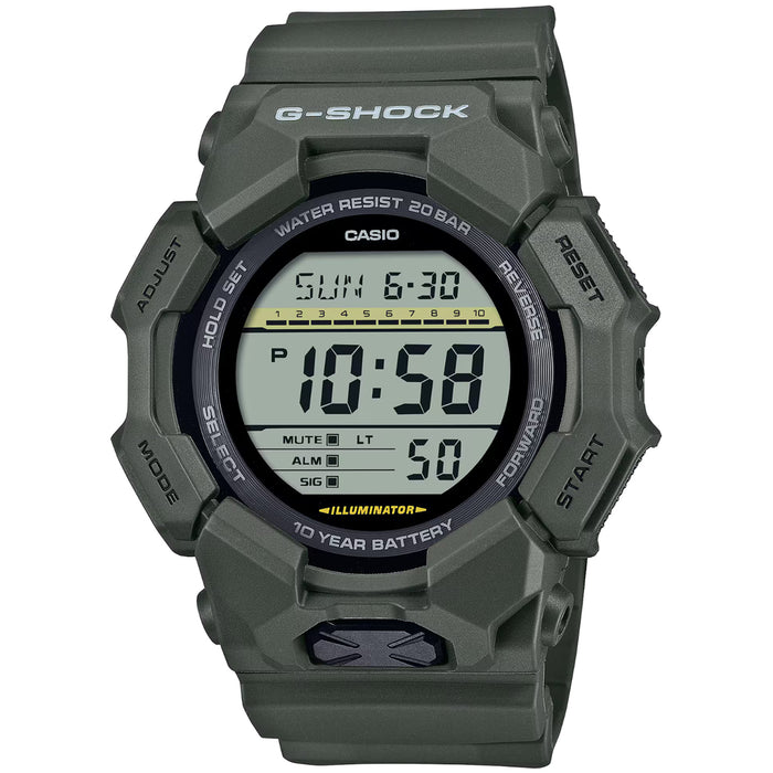Casio Men's G-Shock GD-010 Series Black Dial Watch - GD010-3