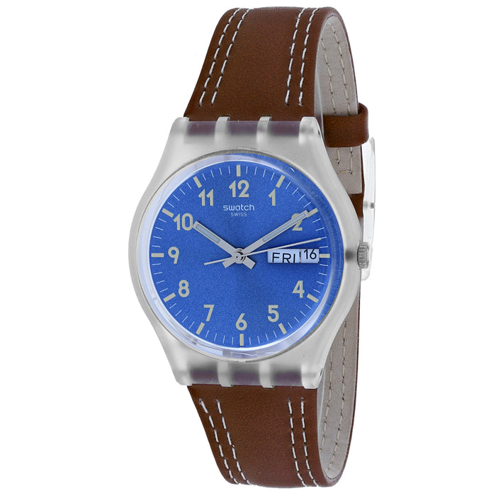 Swatch Men's Gent Blue Dial Watch - GE709