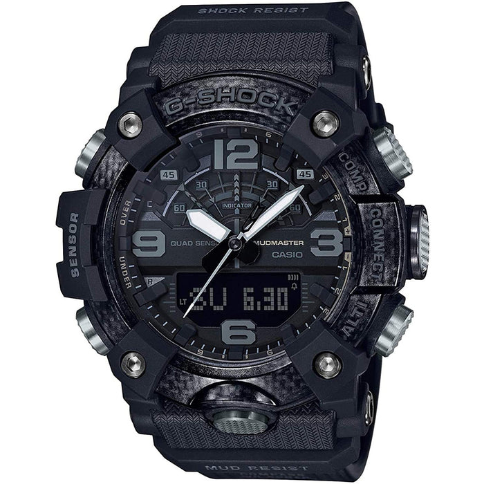 Casio Men's MudMaster Black Dial Watch - GGB100-1B