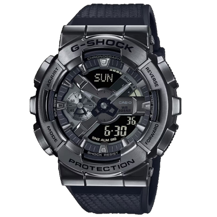 Casio Men's G-Shock G-Steel 110 Series Black Dial Watch - GM110BB-1A