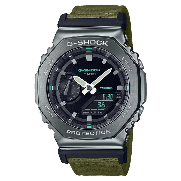 Casio Men's G-Shock Black Dial Watch - GM2100CB-3A