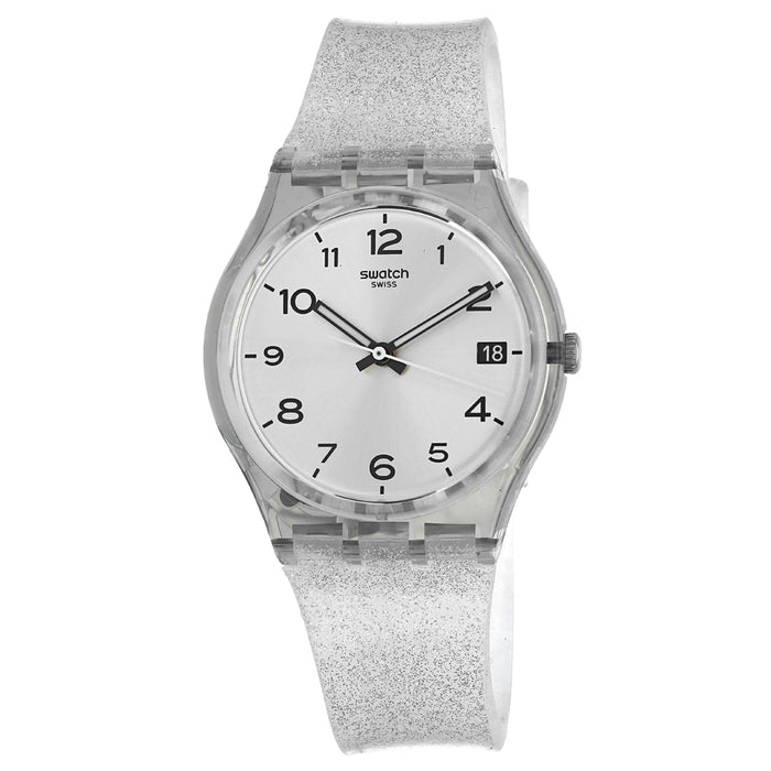 Swatch Women's Blush Silver dial watch - GM416C