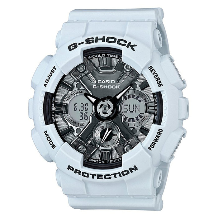 Casio Men's G-shock Silver Dial Watch - GMA-S120MF-2ACR