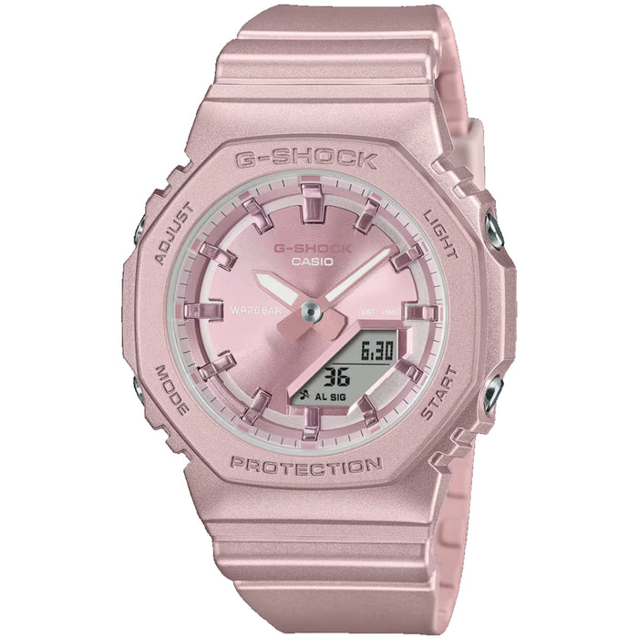 Casio Women's G-Shock GMAP2100 Series Pink Dial Watch - GMAP2100ST4A