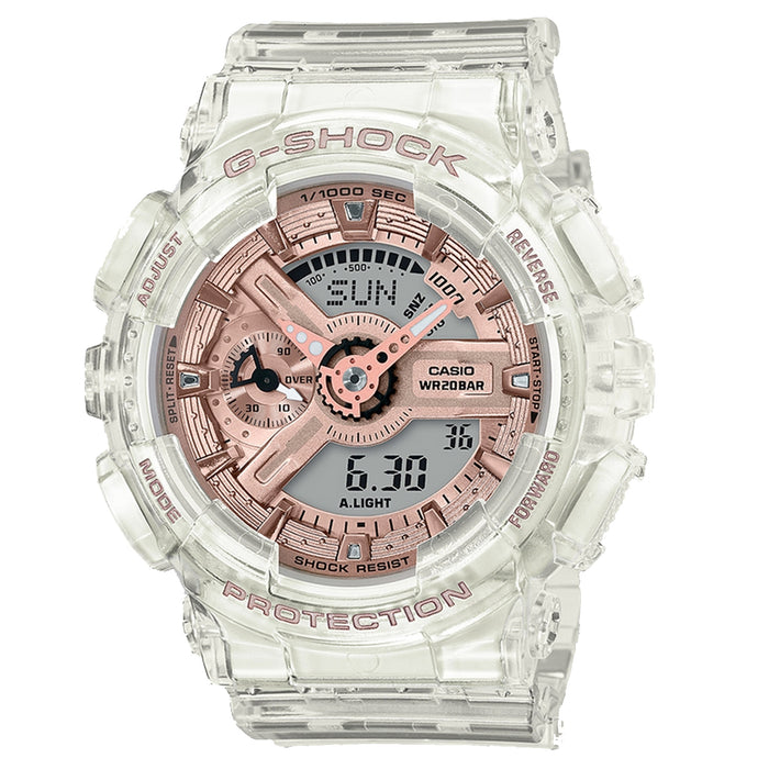 Casio Men's G-Shock Rose gold Dial Watch - GMAS-110SR-7A