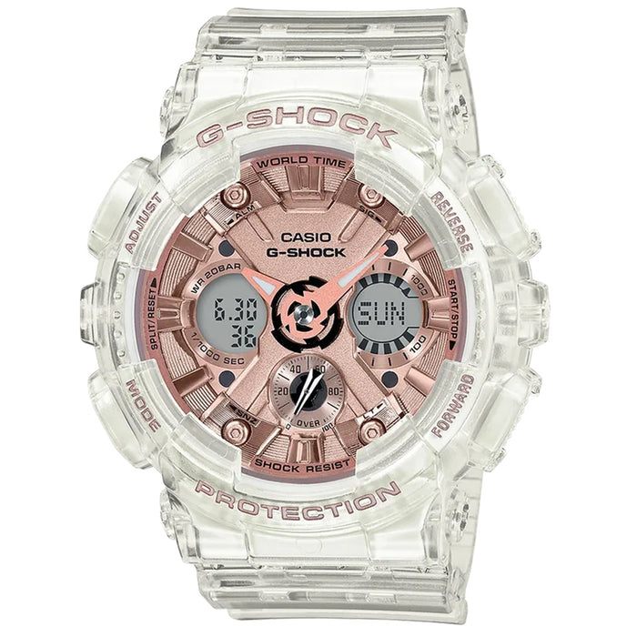 Casio Men's G-Shock Rose gold Dial Watch - GMAS-120SR-7A