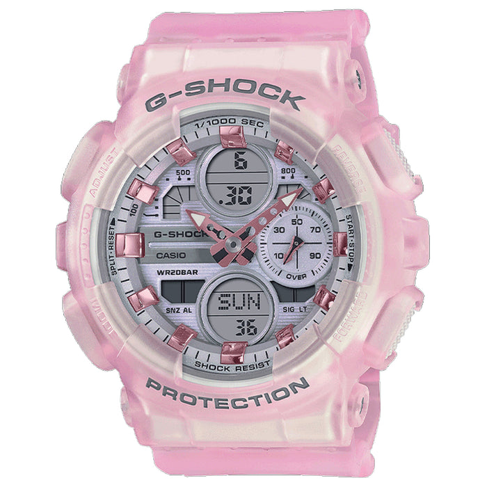Casio Women's G-Shock Purple Dial Watch - GMAS-140NP-4A