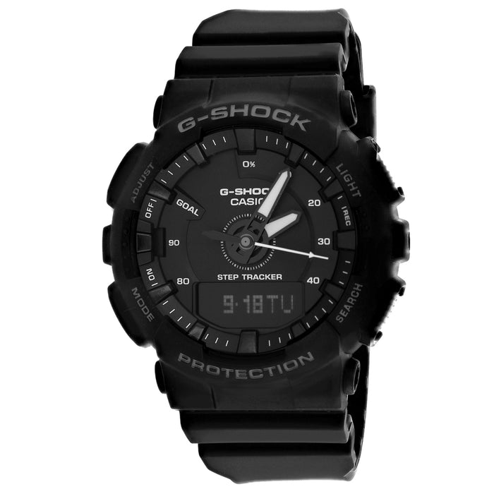 Casio Men's G-shock Black Dial Watch - GMAS130-1A