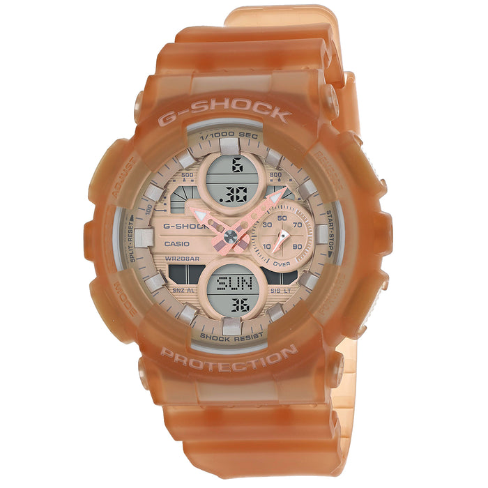 Casio Women's Nude Brown Dial Watch - GMAS140NC-5A1