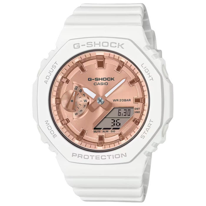 Casio Women's G-Shock Rose gold Dial Watch - GMAS2100MD-7A