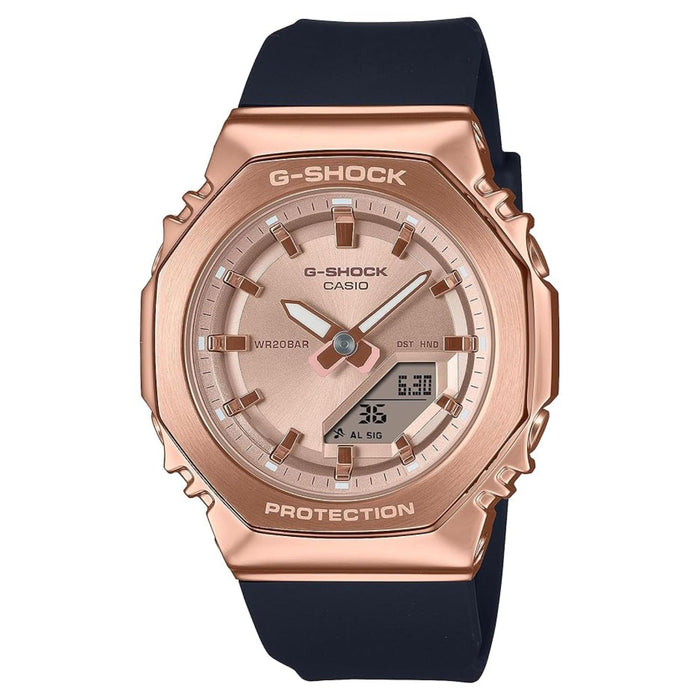 Casio Women's Classic Rose gold Dial Watch - GMS2110PG-1A4