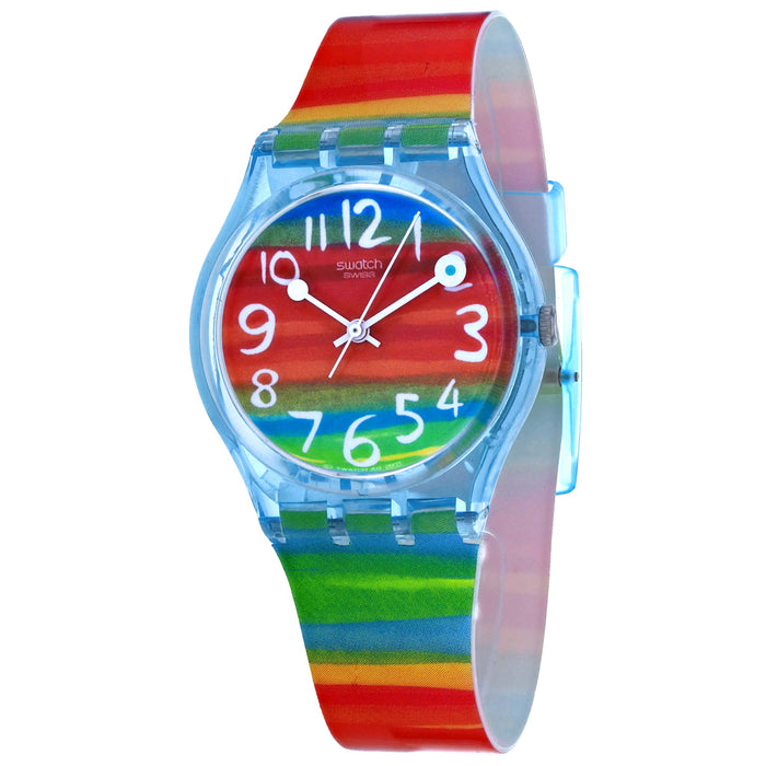 Swatch Women's Color The Sky Multi color Dial Watch - GS124