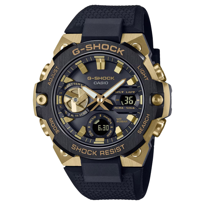 Casio Men's G-Shock Black Dial Watch - GSTB400GB-1A9