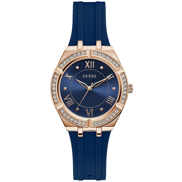 Guess Women's Classic Blue Dial Watch - GW0034L4