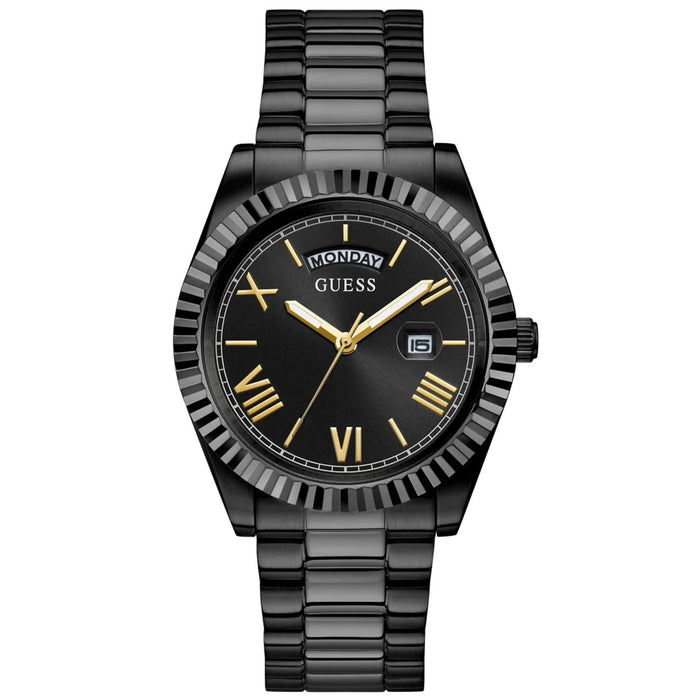 Guess Men's Classic Black Dial Watch - GW0265G4