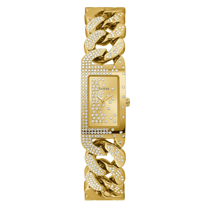 Guess Women's Classic Gold Dial Watch - GW0298L2