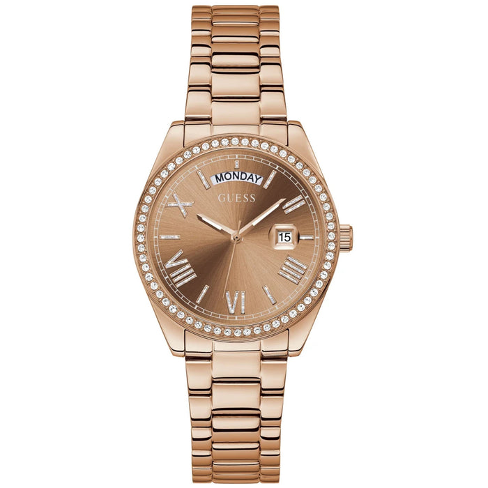 Guess Women's Classic Brown Dial Watch - GW0307L3