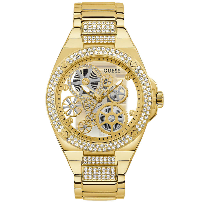 Guess Men's Classic Gold Dial Watch - GW0323G2