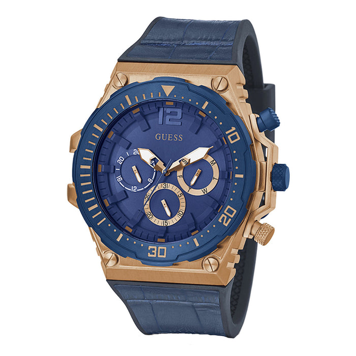 Guess Men's Classic Blue Dial Watch - GW0326G1