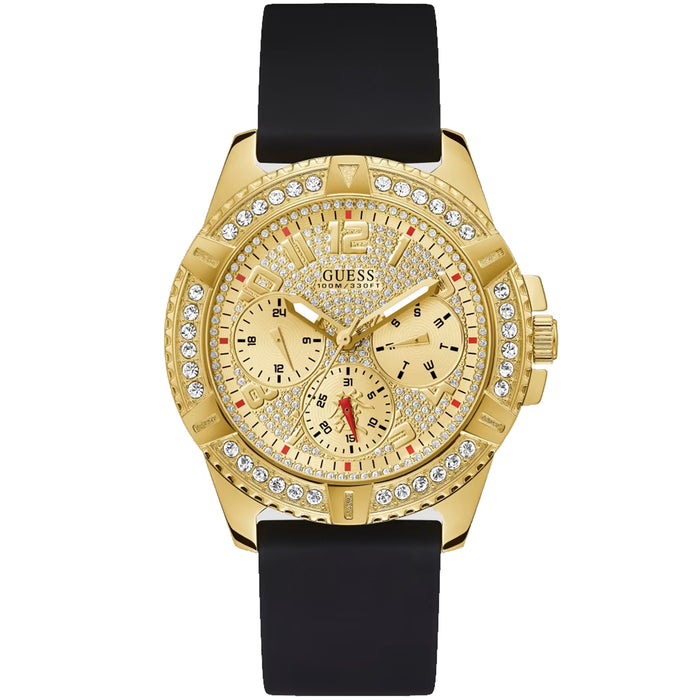 Guess Men's Mini Frontier Gold Dial Watch - GW0379G2
