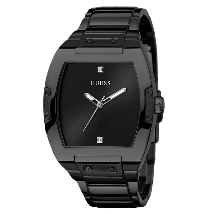Guess Men's Classic Black Dial Watch - GW0387G3