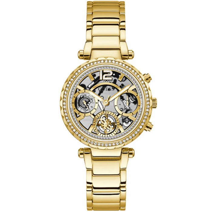 Guess Women's Solstice Clear Dial Watch - GW0403L2