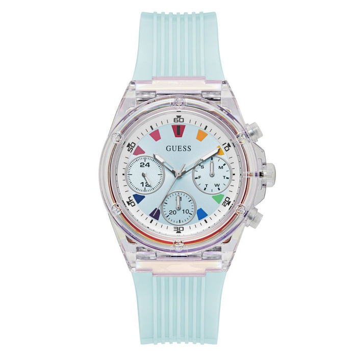Guess Women's Athena Blue Dial Watch - GW0438L8