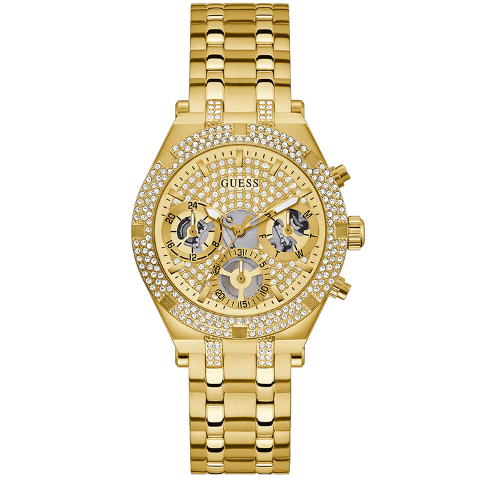 Guess Women's Heiress Gold Dial Watch - GW0440L2