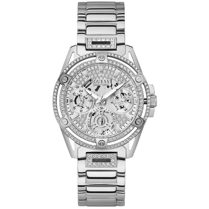 Guess Women's Queen Silver Dial Watch - GW0464L1