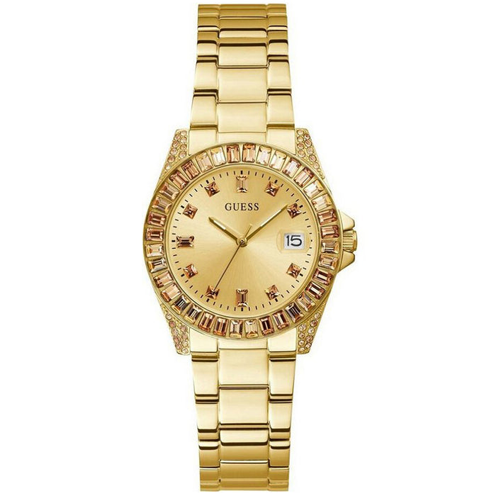 Guess Women's Opaline Gold Dial Watch - GW0475L1