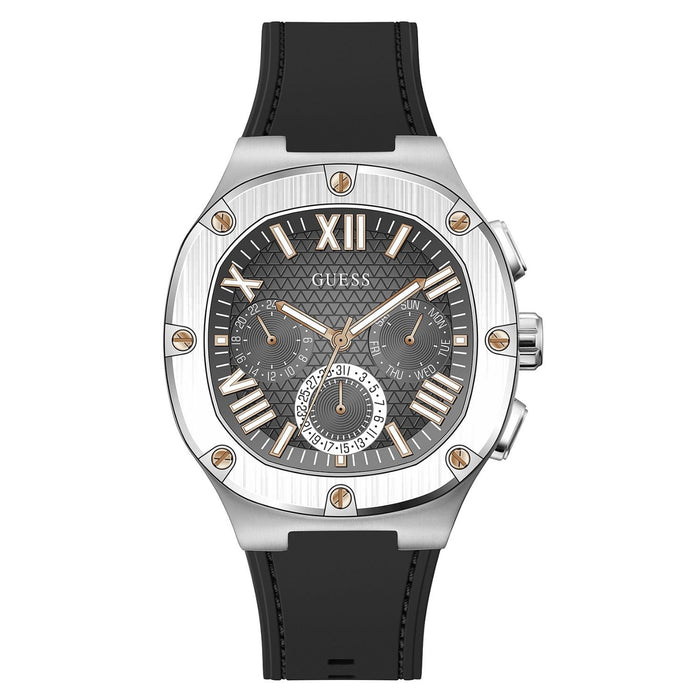 Guess Men's Headline Grey Dial Watch - GW0571G1