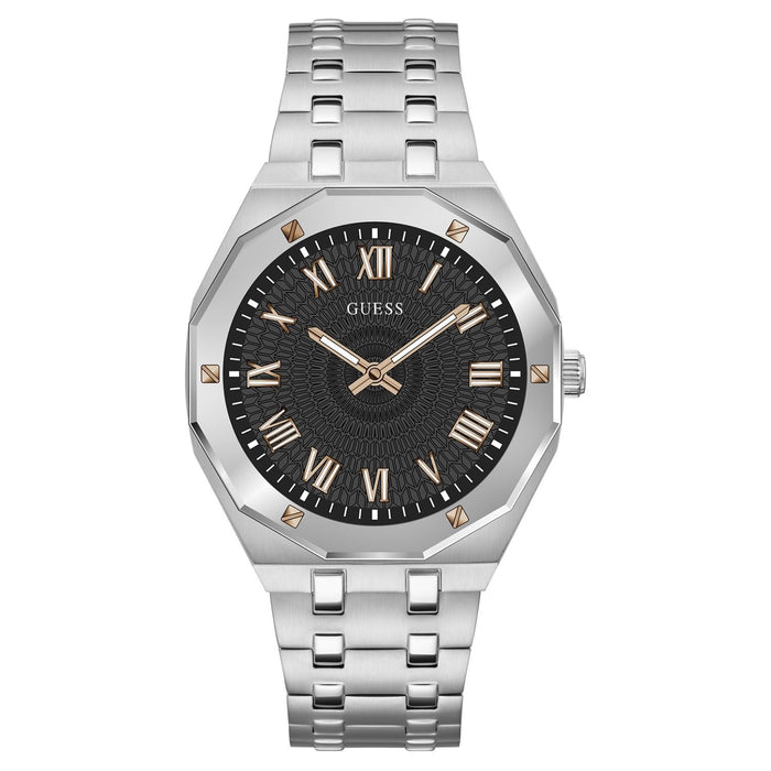 Guess Men's Asset Black Dial Watch - GW0575G1