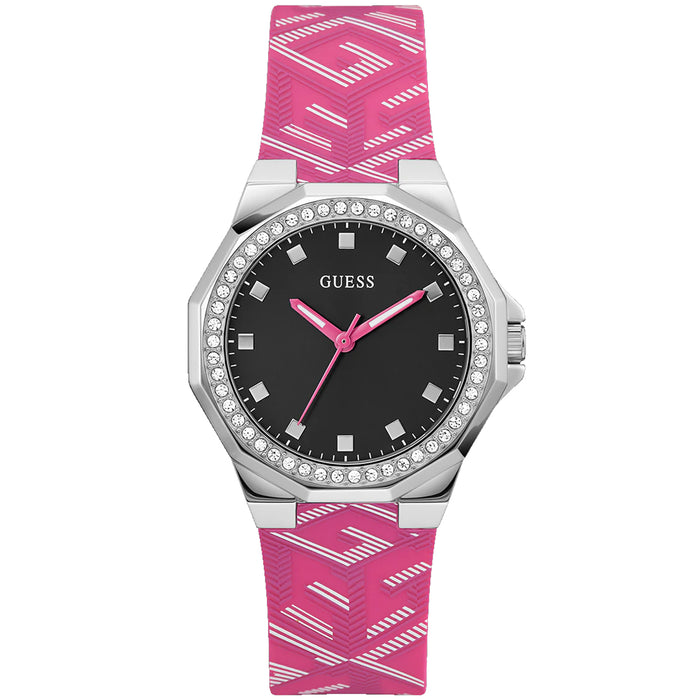 Guess Women's Avril Black Dial Watch - GW0598L1