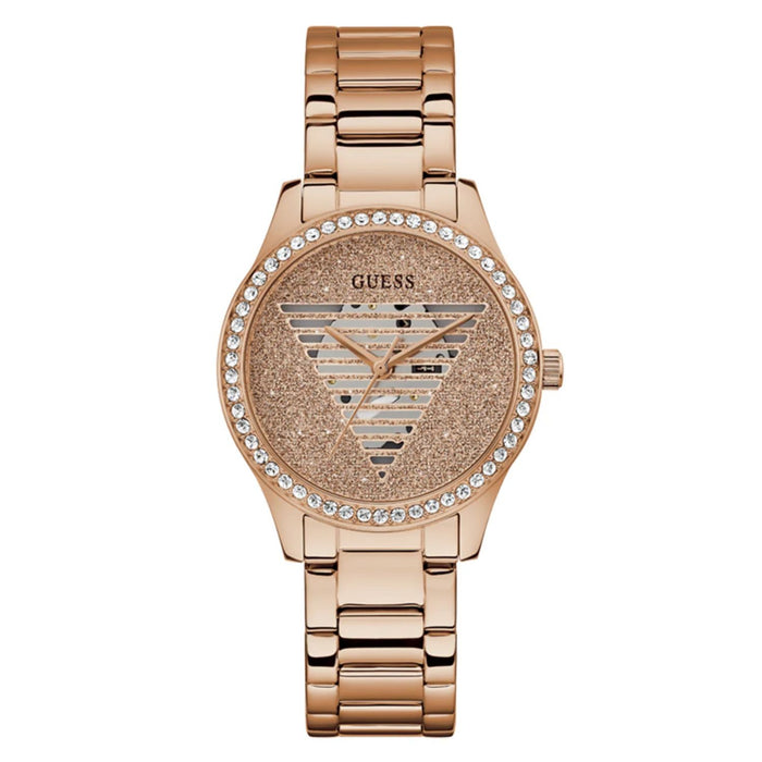 Guess Women's Idol Rose gold Dial Watch - GW0605L3
