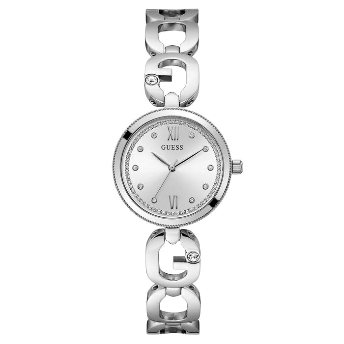 Guess Women's Empower Silver Dial Watch - GW0759L1