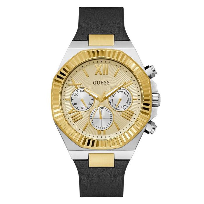 Guess Men's Equity Gold Dial Watch - GW0791G1