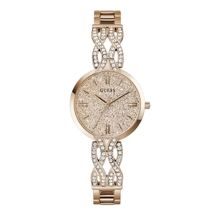 Guess Women's Coral Rose gold Dial Watch - GW0868L4