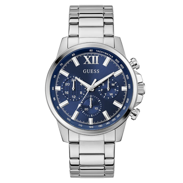 Guess Men's Momentum Blue Dial Watch - GW0900G4