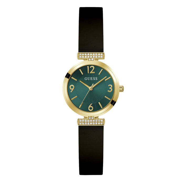 Guess Women's Array Green Dial Watch - GW0912L4
