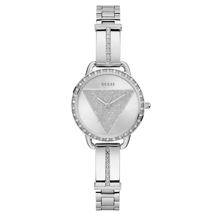 Guess Women's Tri Bellini Silver Dial Watch - GW0914L1