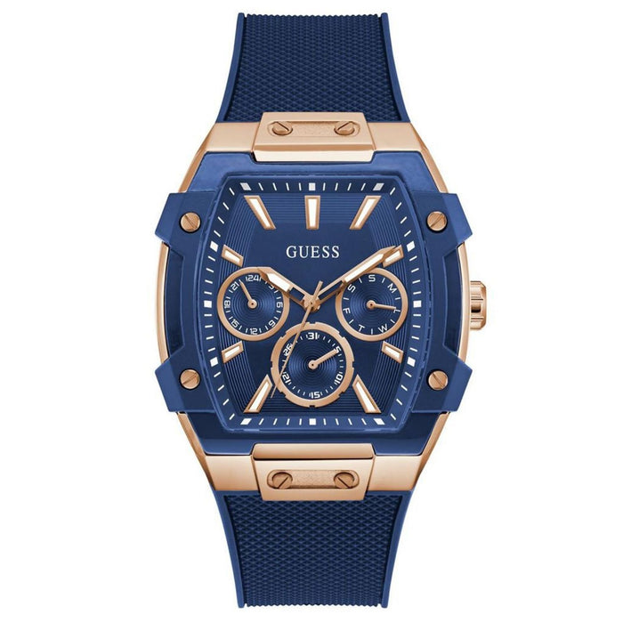 Guess Men's Phoenix Blue Dial Watch - GW0956G4