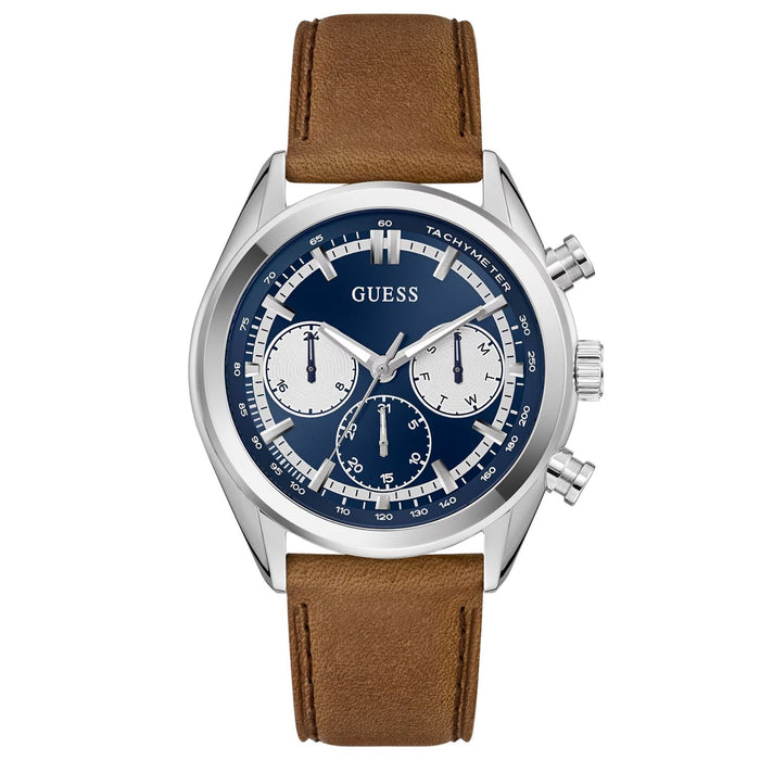 Guess Men's Dawson Blue Dial Watch - GW0972G1