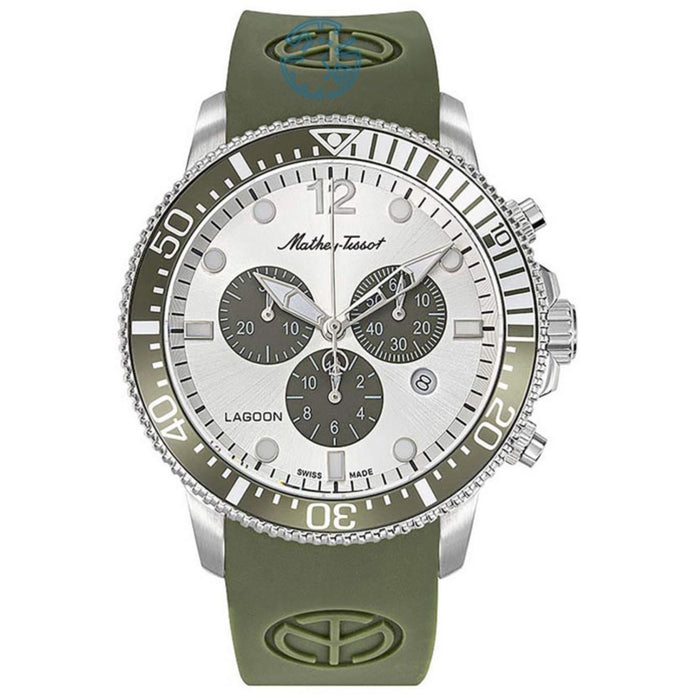Mathey-Tissot Men's Lagoon Silver Dial Watch - H123CHLGV