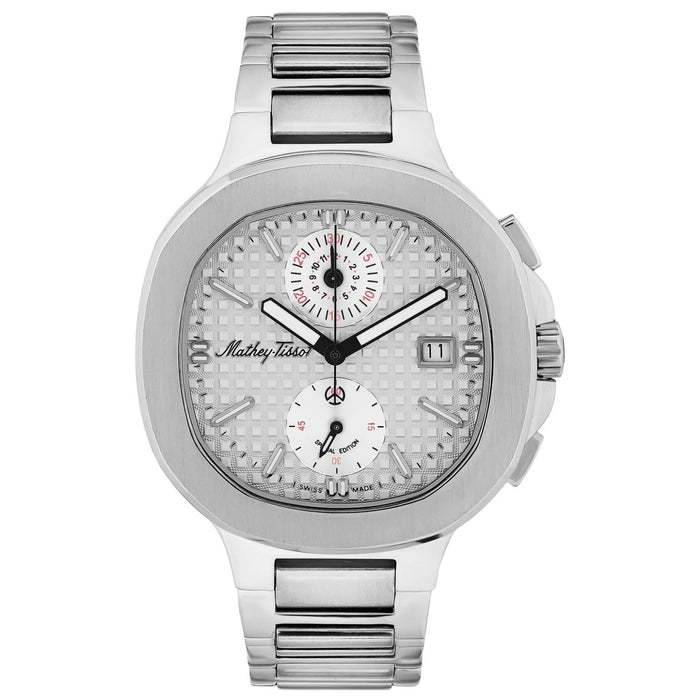 Mathey-Tissot Men's Evasion Silver Dial Watch - H152CHAS