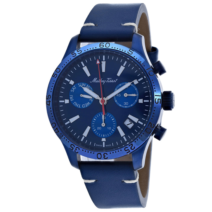 Mathey Tissot Men's Type 22 Blue Dial Watch - H1822CHLBU