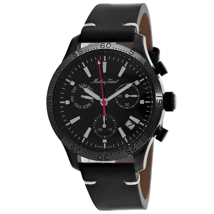 Mathey Tissot Men's Type 22 Black Dial Watch - H1822CHLN