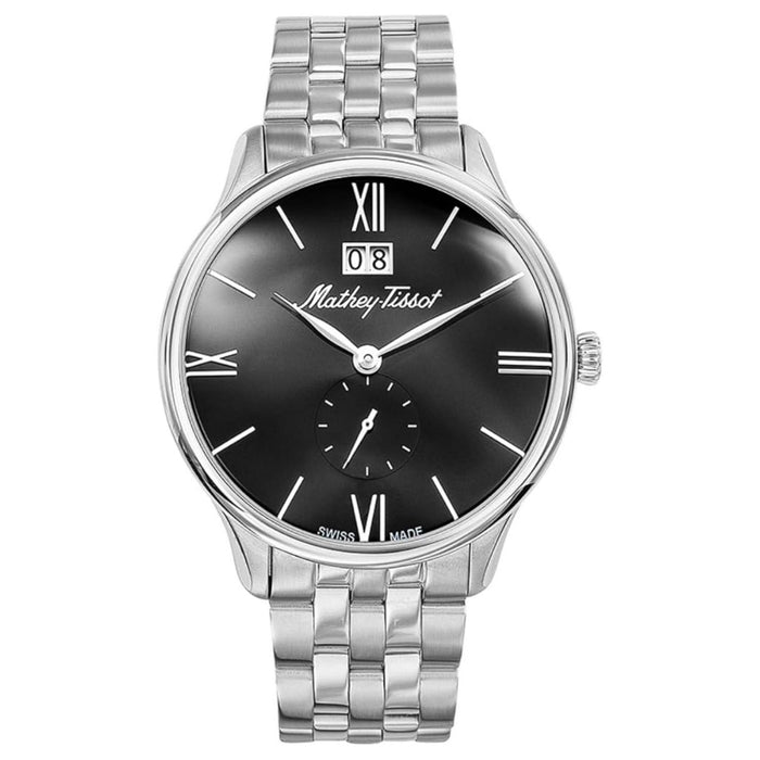 Tissot Men's Edmond Black Dial Watch - H1886MAN