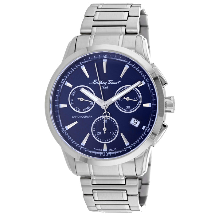 Mathey Tissot Men's Lancelot Blue Dial Watch - H198CHABU