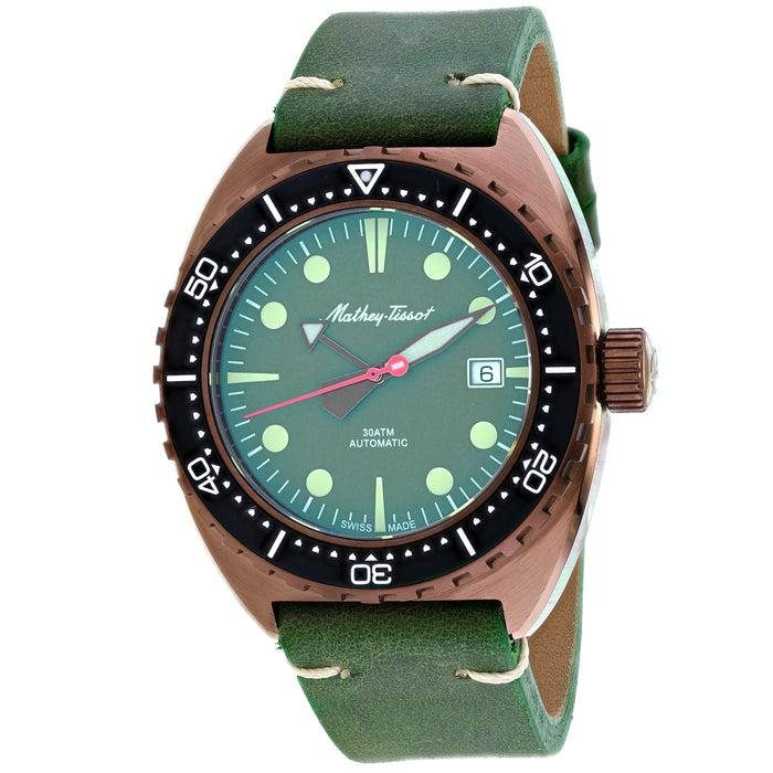 Mathey Tissot Men's Classic Green Dial Watch - H2018BV